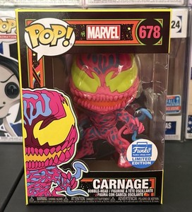 Carnage Black Light FUNKO POP | eBay