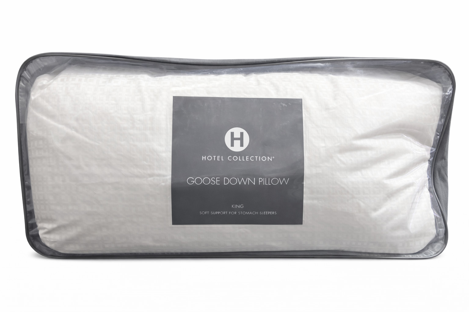 Hotel Collection European White Goose Down Soft Support King