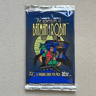 The Adventures of Batman & Robin (1995) Trading Cards Booster SkyBox DC Comics