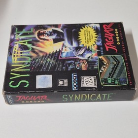 Syndicate - Original Official Atari Jaguar Console Game Protective Case
