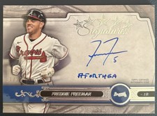 2021 Topps Five Star Freddie Freeman Inscription Auto /20 #FORTHEA