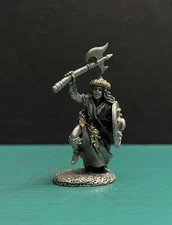 Reaper Rawcliffe Pewter Female Warrior Battle Axe DHL Mini Figurine LOTR GOT D&D
