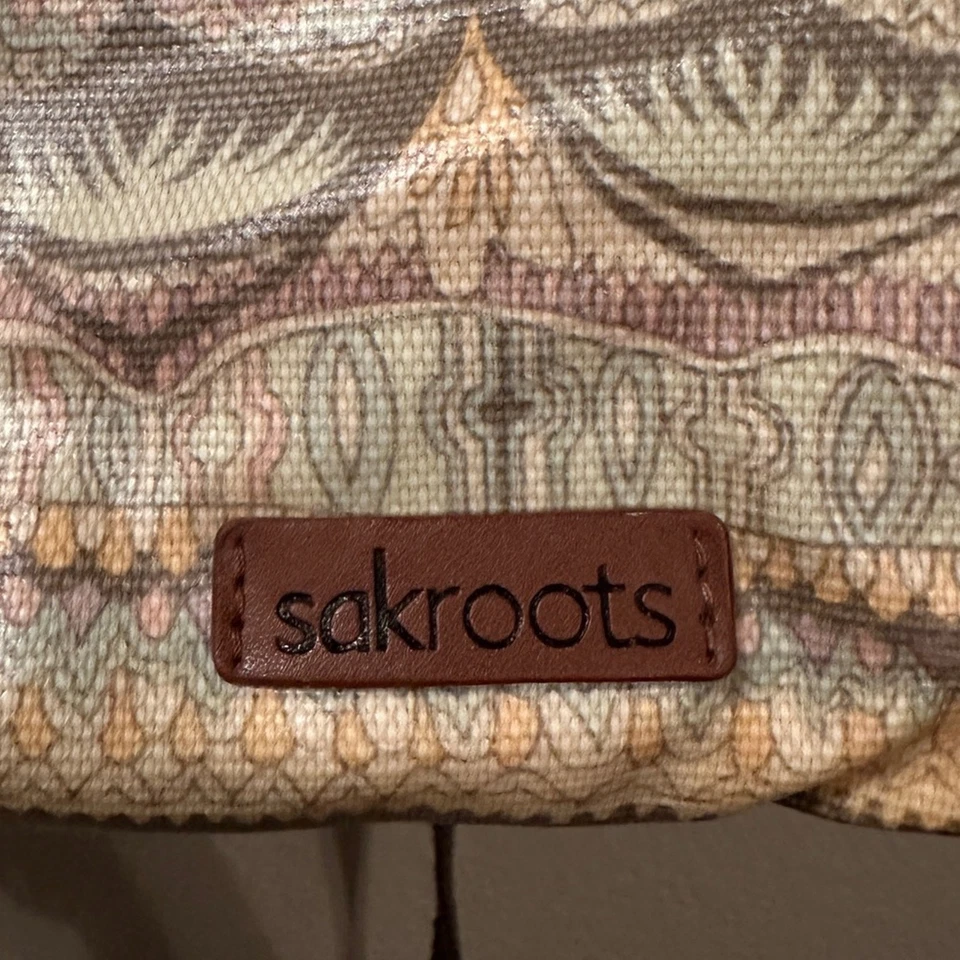 NUEVO SIN ETIQUETAS Sakroots Spirit Desert Pasteles Maleta Mochila Lista Foto 3 de 4