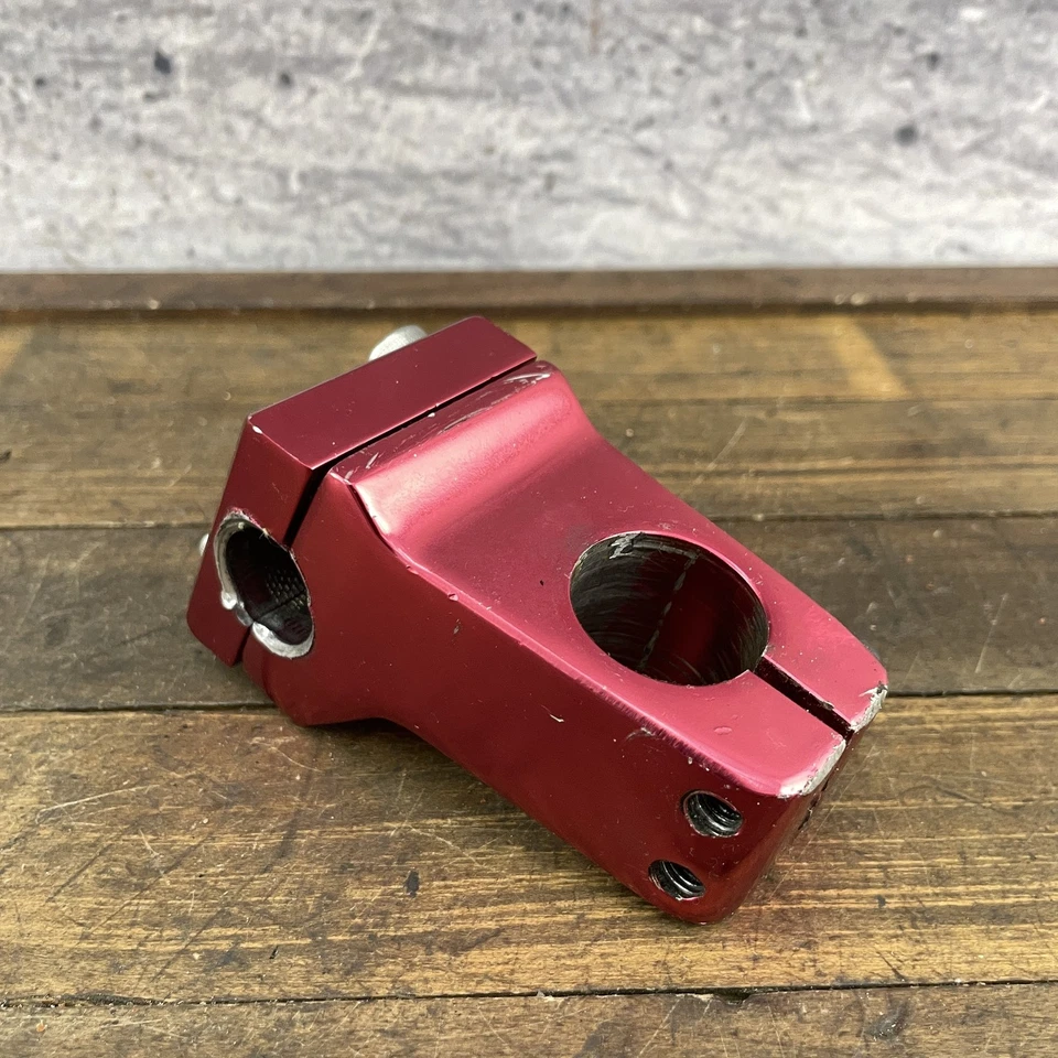 Vintage Odyssey BMX Slant Stem Red Threadless Old School BMX Freestyle 90s Bike - Image 4 of 4