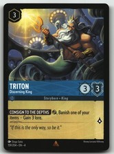 Triton - Discerning King Rare Ursula's Return 159/204 NM