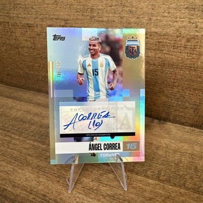 Topps Argentinien Team Set Angel Correa Auto 186/250