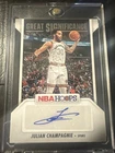 2024-25 NBA Hoops Great SIG Julian Champagnie Autograph - San Antonio Spurs