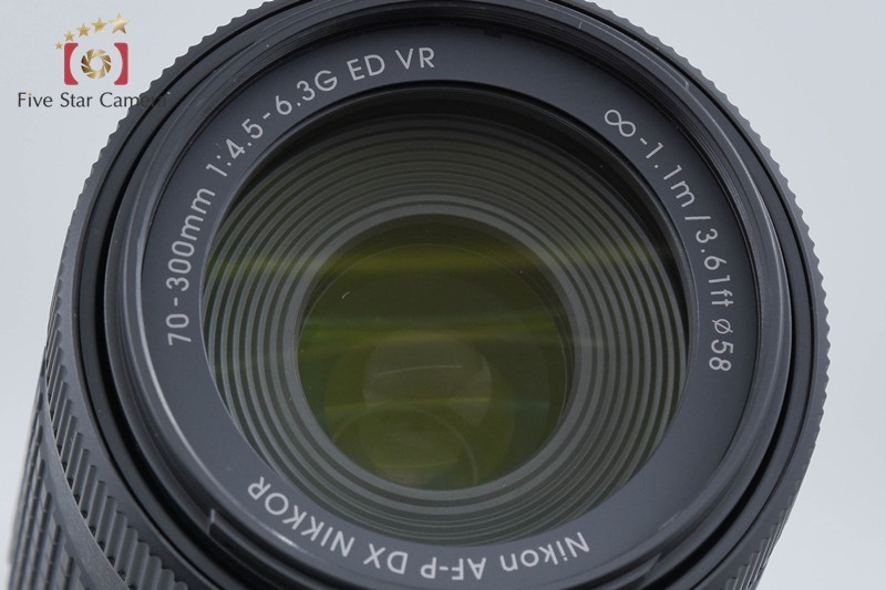 Nikon AF-P DX NIKKOR 70-300mm f/4.5-6.3 G ED VR | eBay