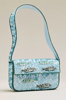 Anthropologie - Fiona Beaded Bag: Animal Edition