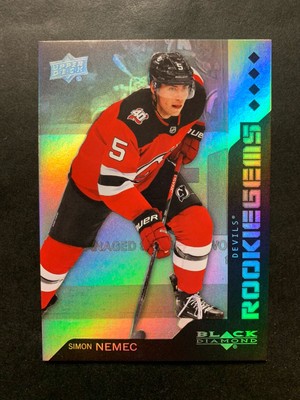 Simon Nemec 2023-24 UD Black Diamond CDD Exclusive Rookie Gems /99 #RRG-SN