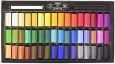MUNGYO Soft Pastel Set – 48 Colors | Square 48 Count (Pack of 1), 48 
