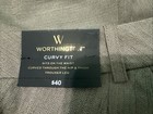 NWT Worthington Curvy Fit Trouser Leg Brown Slacks Size 8 — photo 5