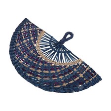 Handmade Straw Hanging Fan Decor Wall for Decoration Handheld Wheat Fans