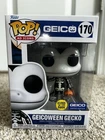 Funko Pop! Ad Icons Geicoween Gecko #170 Glow in the Dark GEICO Limited Edition