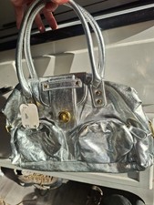 NWT Silver Purse Hand Bag Women No Boundaries Brand New