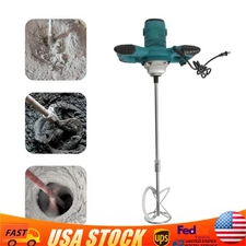 Hand held Concrete Mixer Cement Mud Mixer Portable Electric Concrete Plaster Mud