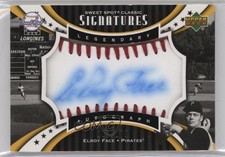2007 Sweet Spot Classic Legendary Red Stitch Blue Ink /125 Roy Face El Auto 4l3