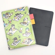 Hobonichi Techo Cover Shinsuke Yoshitake A5 w/Cover on Cover & Notebook Unused
