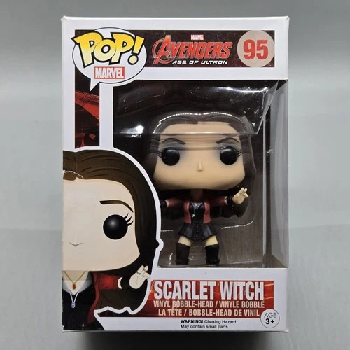 Scarlet Witch #95 ~ Funko Pop Marvel Avengers in Protector (Damaged)