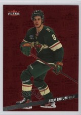 2025-26 Upper Deck Fleer Ultra Medallions Ruby Red 11/50 Zeev Buium #M-12 4j1