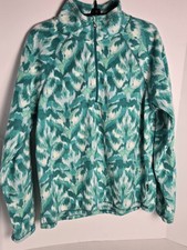 Eddie Bauer Women's Long Sleeve Polar Fleece Quarter Zip Pullover Sz Med