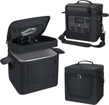 Carrying Bag Compatible with ECOFLOW River 2 Pro, Power Storage Bag with Adjusta