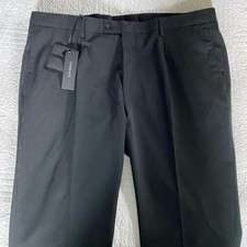 Men’s Versace Black Dress Pants 40 Waist 34 Inseam NWT
