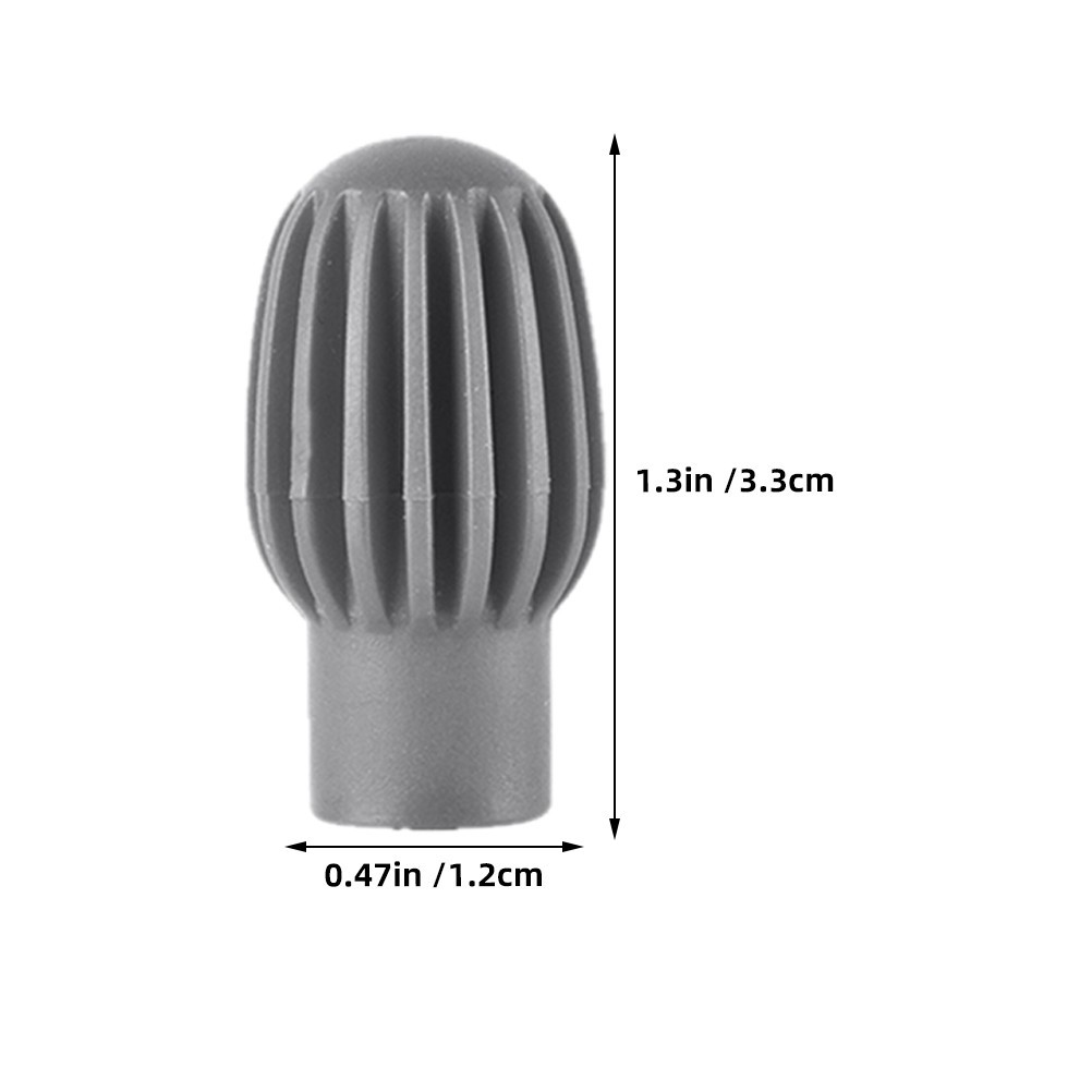  4pcs Drum Practice Pad: Drum Mute Tips Silicone Drumstick Silent Practice Tips