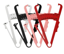 Skinfold Body Fat Caliper & Measuring Tape Set BMI Fitness Weight Loss