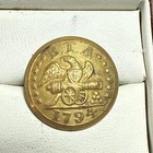 RHODE ISLAND CIVIL WAR 1794 B.T.A. (BRISTOL TRAIN OF ARTILLERY) COAT BUTTON RI15