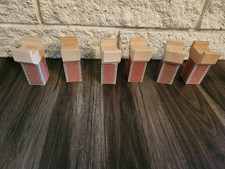 6 Thomas and Friends Elevated Tracks Foundation Wooden Railway