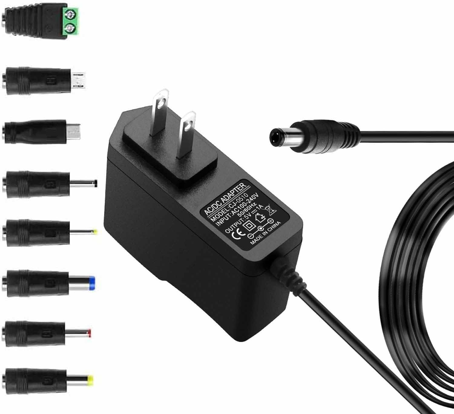 5 Volt 1a 5w Power Adapter Ac 100-240v To Dc 5v