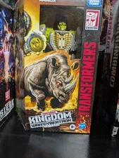 Transformers Generations War for Cybertron: Kingdom Voyager WFC-K27 Rhinox