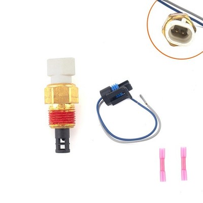 Intake Air Temperature Sensor For IAT MAT ACT 25037225 25036751 W/ Connector