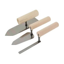 Akakanechou Finishing Trowel ３Set Japanese Plastering Tool Carpentry tools Japan