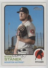 2022 Topps Heritage High Number SP Ryne Stanek #449 tv5
