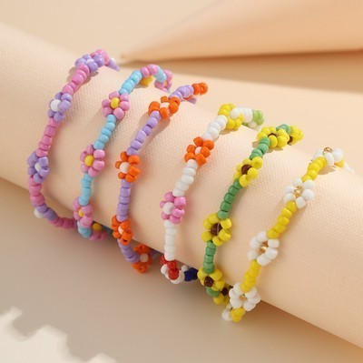 Fußkettchen für Damen Armband Fußkette Fuß Strand glänzend Schmuck Mode schlicht