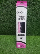Char Charms Tumbler Straws Wild 6-Pack, Fits 30 oz Tumblers