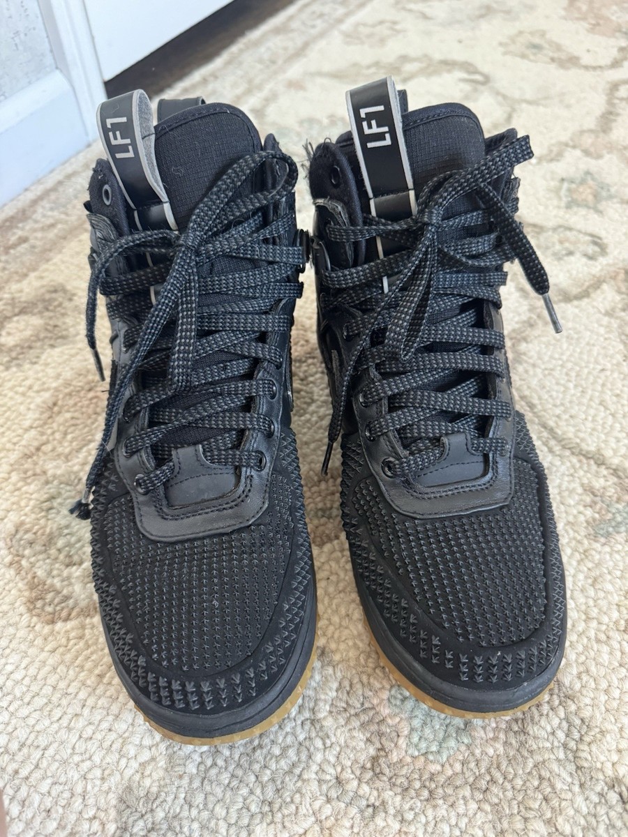 Nike Lunar Force 1 Size Duckboot Black Size 9.5 Boots Shoes  display picture 3