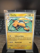 Raichu - 052/162 Temporal Forces Common 52/162 Pokemon Card