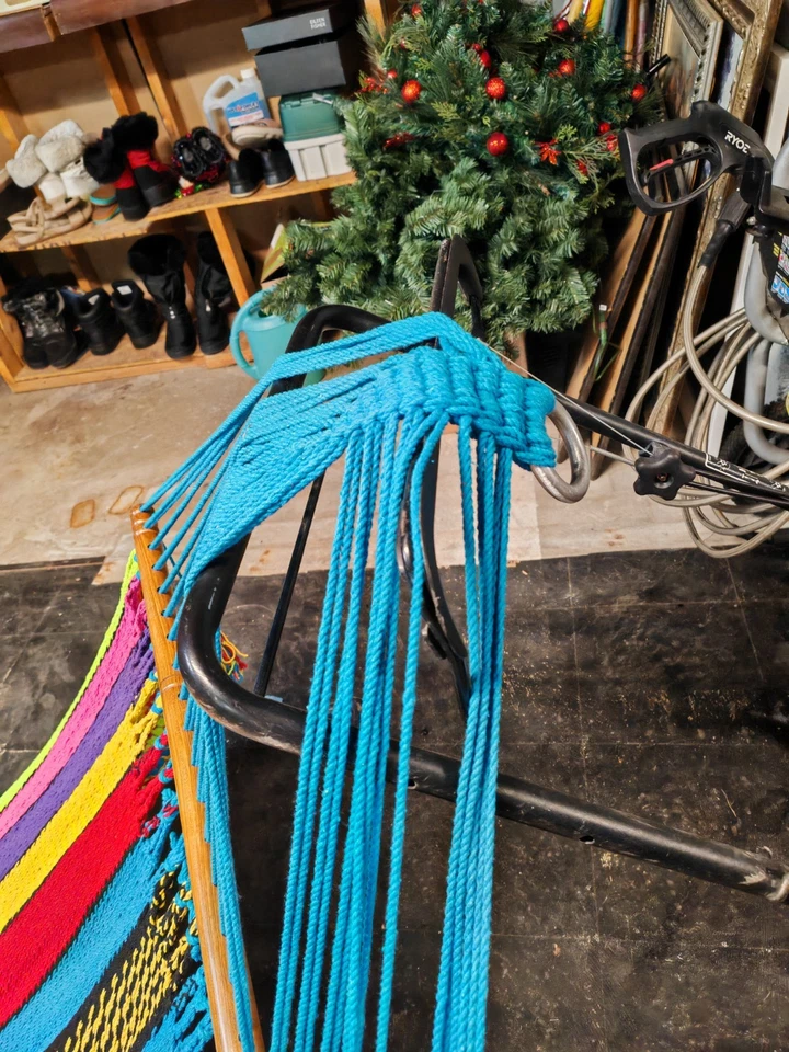 🌿 Hamaca nueva - nunca usada, lista para colgar entre árboles Foto 3 de 4