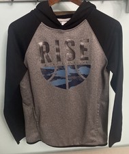 Rise To The Challenge Old Navy Hoodie Boys Xl 14/16 Go Dry