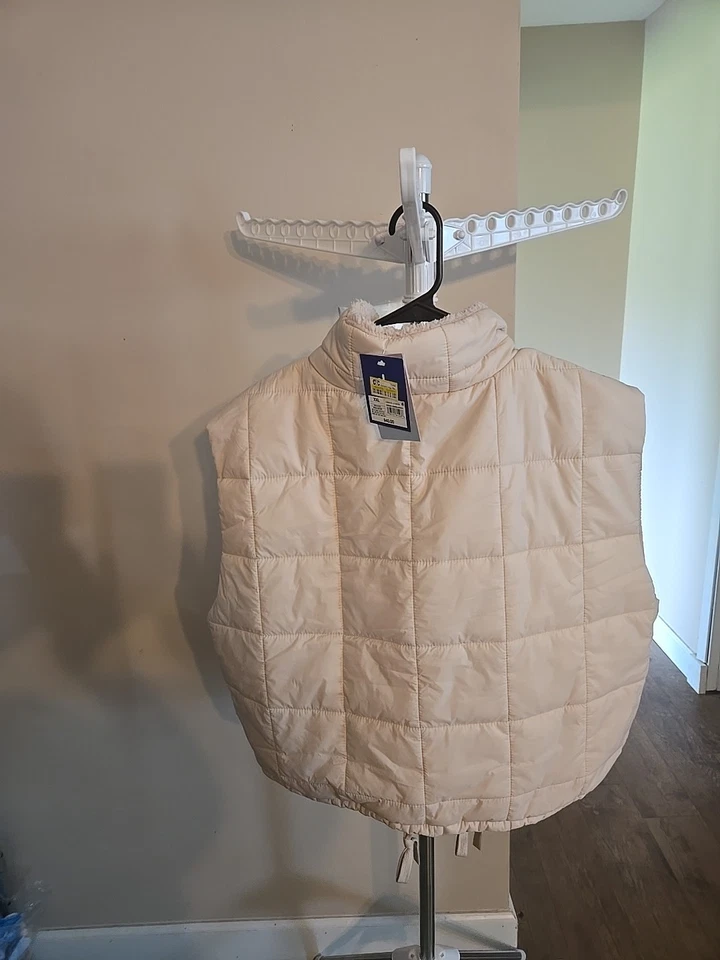 Women's High Pile and Quilted Vest - JoyLab 412-4 - Image 4 of 4