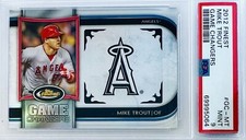 2012 Topps Finest Mike Trout “Game Changers” Rookie Card PSA 9 🔥 Mint