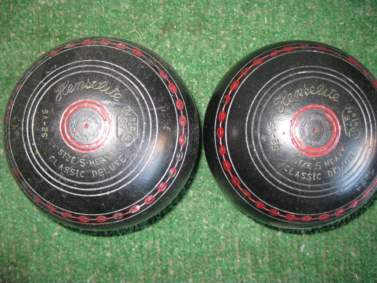 ANTIQUE LAWN BOWLING BALLS 2 PCS. eBay