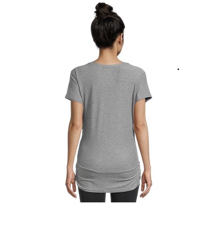 Time and Tru Women's Maternity Graphic T-Shirt /I'VE GOT YOU BABE : Heather Grey - 第 3/6 張圖片