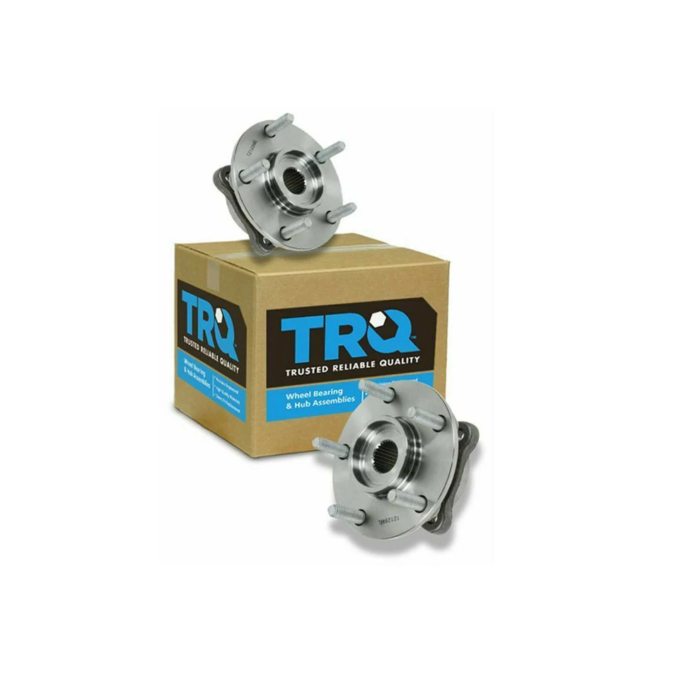 Juego de montaje de par de bujes y cojinetes de rueda delantera TRQ para Dodge 3000GT Lancer 1991-06 Foto 2 de 4