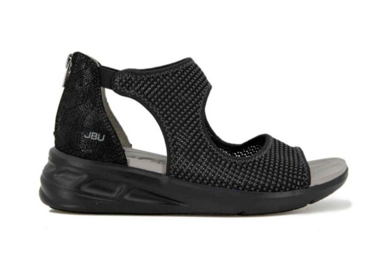 JBU by Jambu Women's Margot Memory Foam Lightweight Comfort Sandals