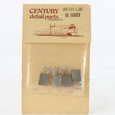 Oil Bunkers Century Metal Works Detail Parts HO 101