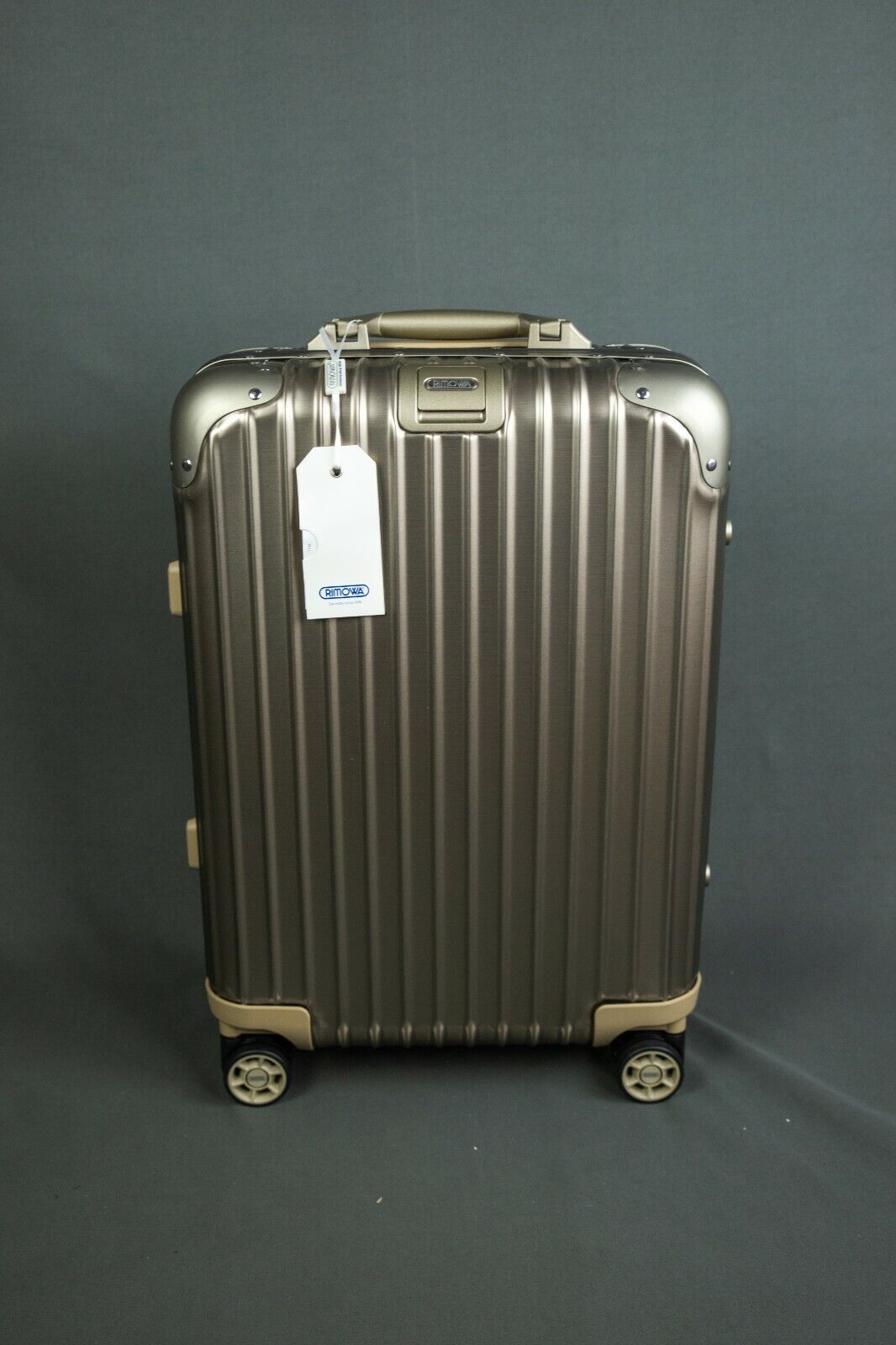 Rimowa Topas Cabin Titanium (before LVMH) - NEW -Made in Germany